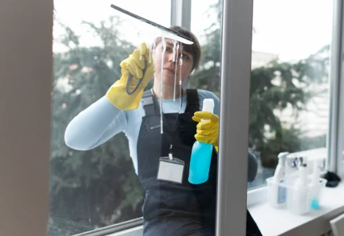 Nettoyage de vitres intérieures et extérieures à Radonvilliers